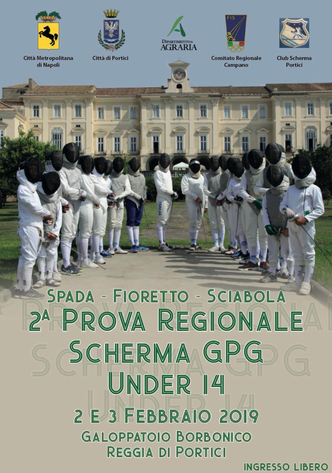 campionato regionale di scherma under 14