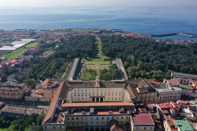 reggia di portici veduta dall alto